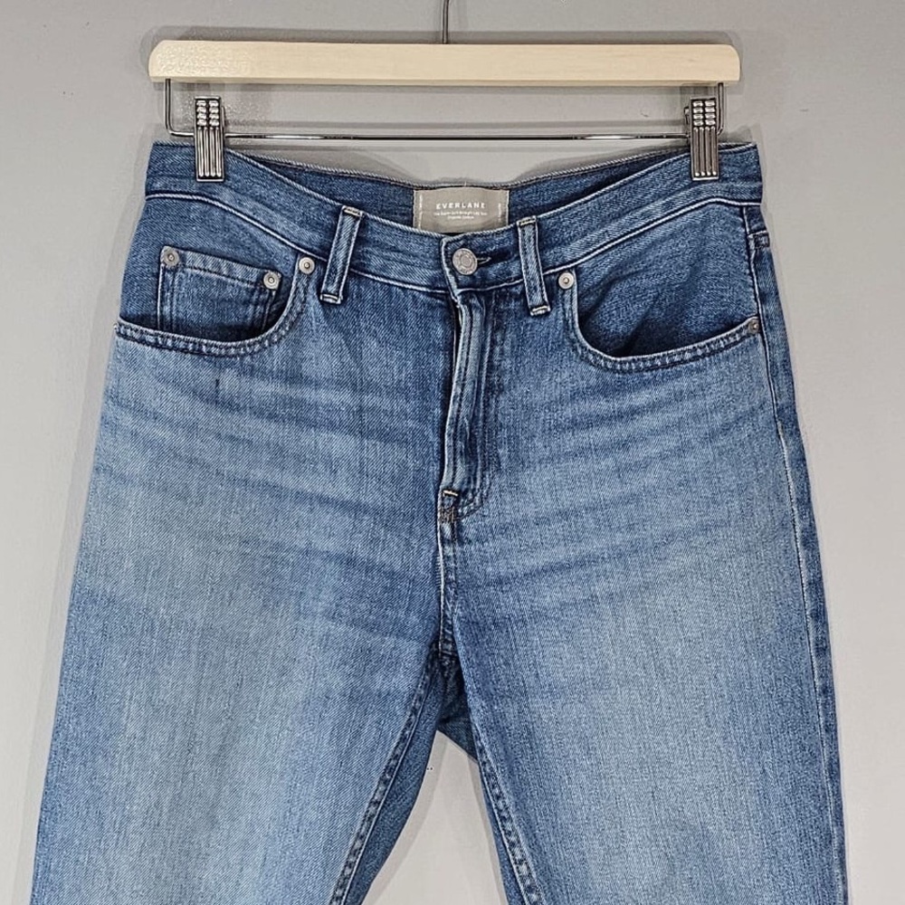 EVERLANE The Super Soft Straight Leg Jeans Size 26 - Picture 5 of 8